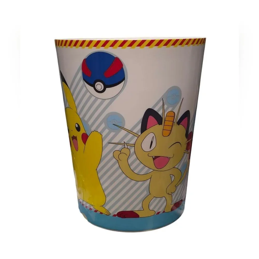Pokemon Shower Curtain Matching Trashcan